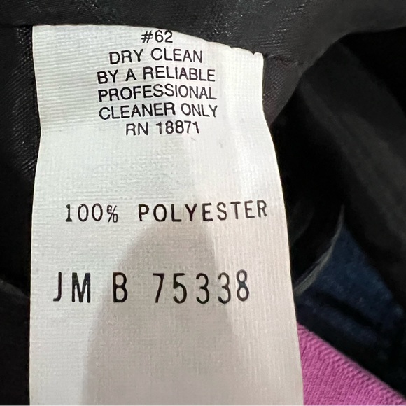 JH Collectibles Vintage 1980s Size 14 black Camisole, spaghetti straps - Picture 5 of 6